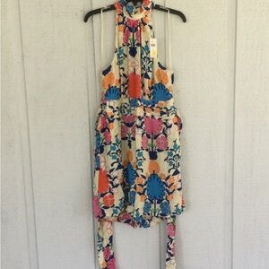 Turkish High Neck Romper Anthropology